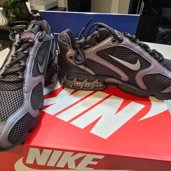 Nike Air Zoom Spiridon Cage 2 / Medium Ash HV6929-299 MENS SIZE 10 SNEAKERS NEW - Picture 2 of 15